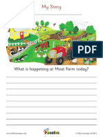 My Story Worksheet Moat Farm PDF