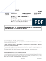 01.2019 A Level Eduqas Level Composition Briefs - PDF Version 1 PDF