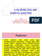 Aliran Aliran Dalam Karya Sastra