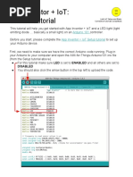 MIT App Inventor IoT Starter Tutorial PDF