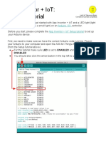 MIT App Inventor IoT Starter Tutorial PDF