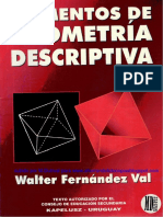 Elementos de Geometría Descriptiva - Walter Fernández Val 