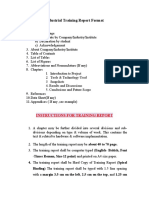 Industrial Training - Report - Format (1) )