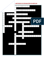 Métodos de Separación de Mezclas