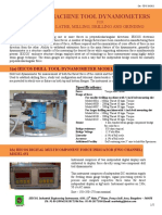 IEICOS Machine Tool Dynamometer Brochure
