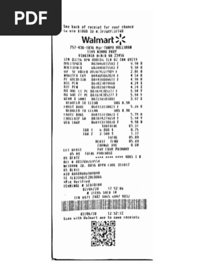 receipt