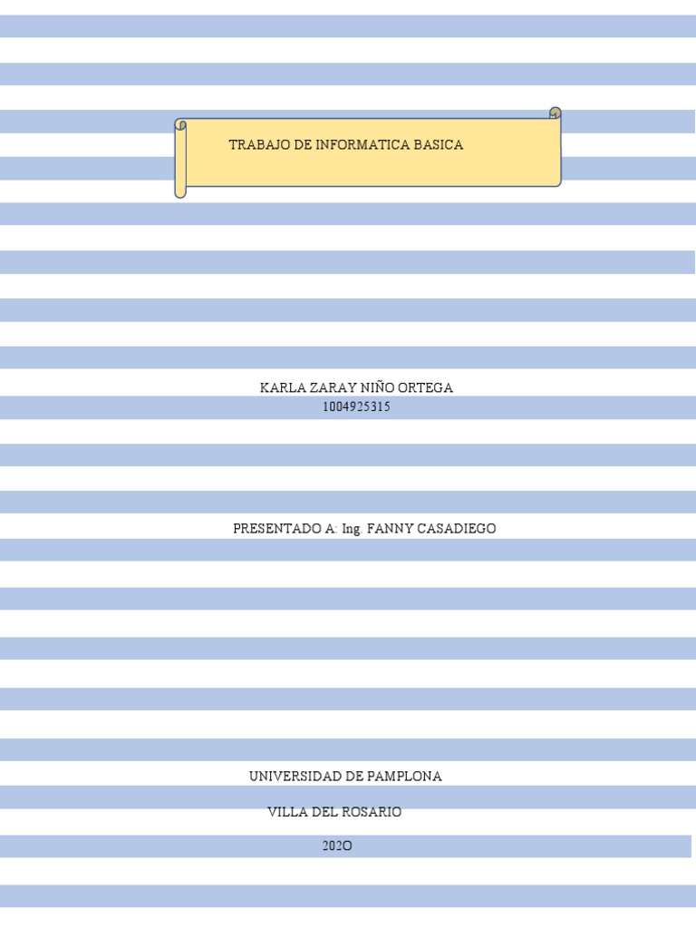 Informatica Basica | PDF | Periférico | Hardware de la computadora