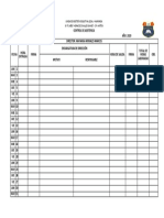 Ficha de Asistencia Director