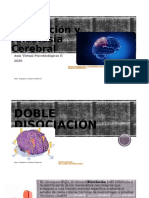 Doble Disociación y Anestesia Cerebral. Presentación - Actividades Virtual (Escudero-Cabarcas, J)