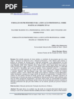 Formação de profs para a EPT