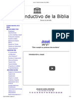 Josué - Estudio Inductivo de La Biblia PDF
