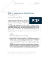 CMR Assessment of Cardiac Masses