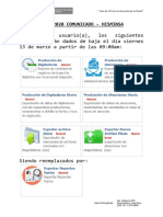 0005-2020 Comunicado - Hisminsa PDF