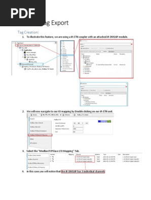 Codesys Tag Export