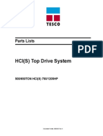 Tesco HCI 880006P Parts List