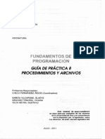 8. Procedimientos y Archivos