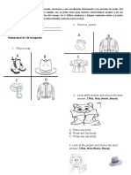 Taller Evaluativo Primer Periodo 2020 Inglés 2°