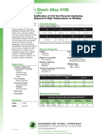 Alloy 410s Spec Sheet