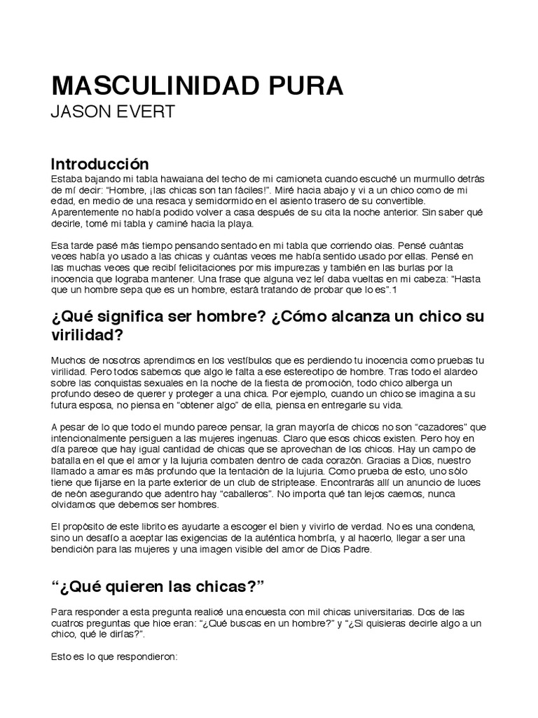 Masculinidad Pura PDF | PDF | Lujuria | Amor, image size:768x1024