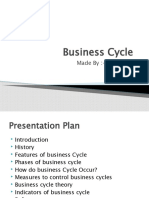 Business Cycle: Made By:-Prashant.B