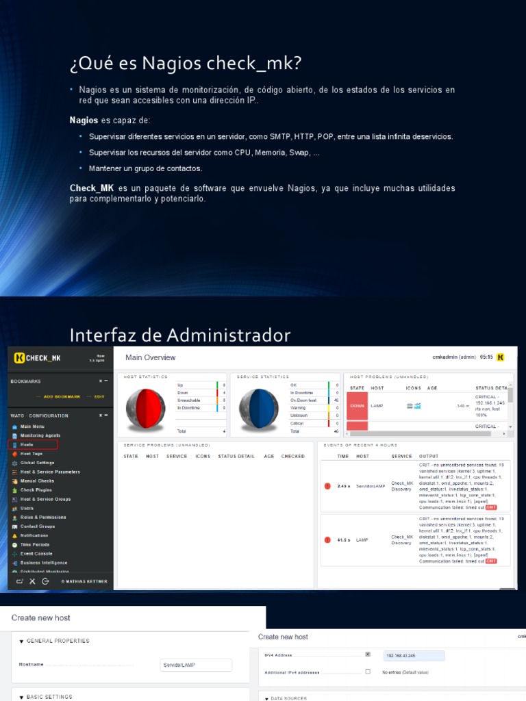 Monitorización con Nagios y Check_MK | PDF