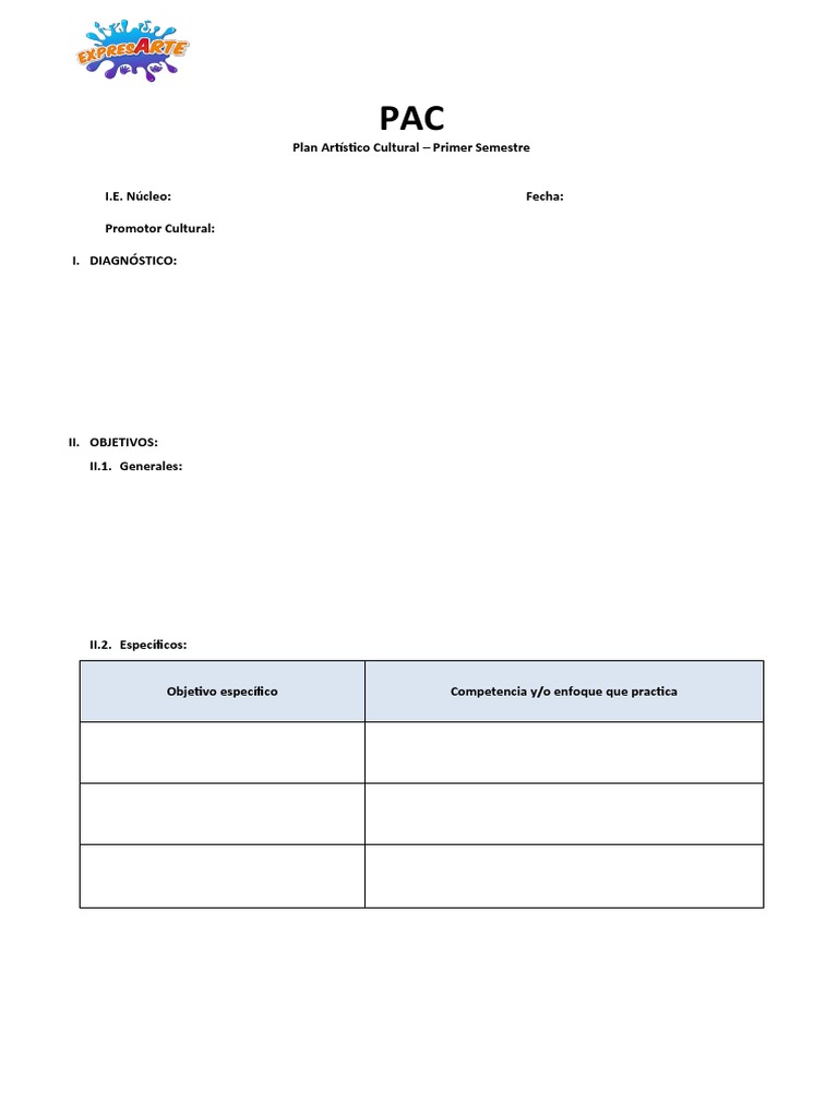Estructura PAC | PDF