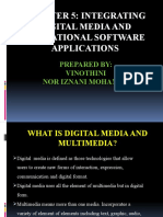 Chapter 5: Integrating Digital Media and Educational Software Applications