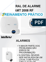 Central de Alarme AMT 2008 RF com 8 zonas e 128 sensores sem fio