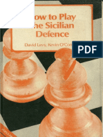 How To Play The Sicilian Defence PDF