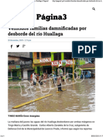 Veintidós familias damnificadas por desborde del río Huallaga - Página3