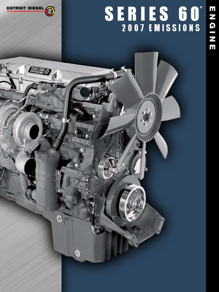 Detroid SERIES 60 PDF | PDF | Diesel Engine | Exhaust Gas
