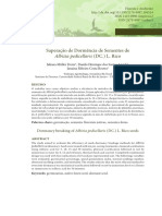 2015 (Artigo) Freire Et Al. Superação de Dormência de Sementes de Albizia Pedicellaris