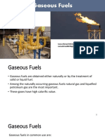 Gaseous Fuels (Lecture 12,14,15) PDF