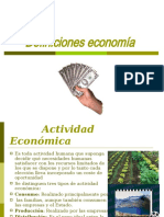 Definiciones Economía