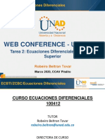 Diapositivas Web Conference Unidad 2 (Marzo 2020) - Robeiro Beltran