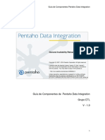 Guia de Componentes de Pentaho PDF