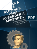 Educar A Los Alumnos para Aprender A Aprender