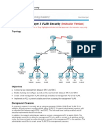 6.5.1.3 Packet Tracer - Layer 2 VLAN Security_Instructor.docx