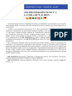 Recursos Terapeuticos 2 La Tabla de W R Bion PDF