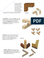 Different Types of Wood Joint