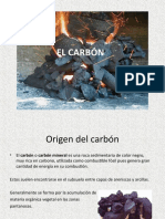 Origen y tipos de carbón mineral