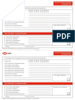 Formulir Keluhan Nasabah Complaint Form