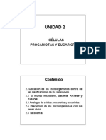 Unidad 2 Cel. Procariotas y Eucariotas, Taxonomia