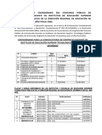 Convocatoria IESTP APURIMAC 2020 PDF