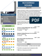 CV Sohail PDF