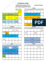 Calendario Cuatrimestral 191 Licenciatura PDF