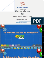 Lego Boost Plotter Coding