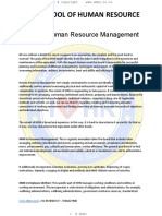 Scope of Human Resource Management