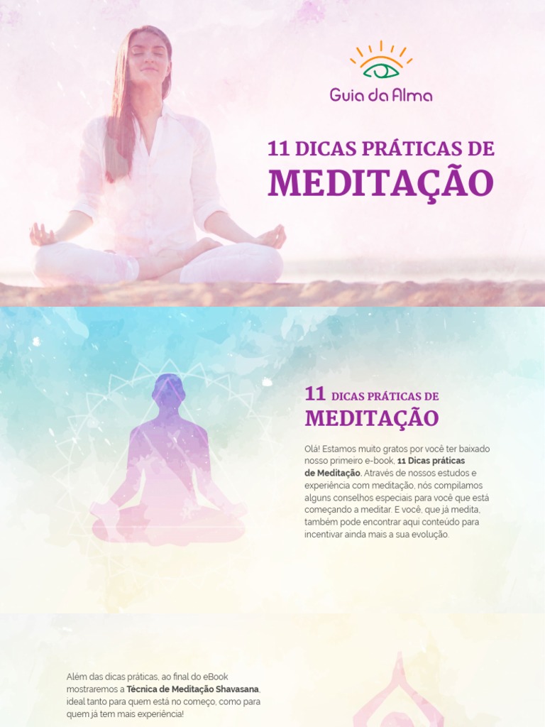 Guia Da Alma Ebook 11dicas Meditacao, PDF, Meditação