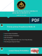 Kuliah Vi Prinsip-Prinsip Pengukuran Risiko Ii